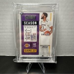 Jersey Fusion Anthony Davis Card